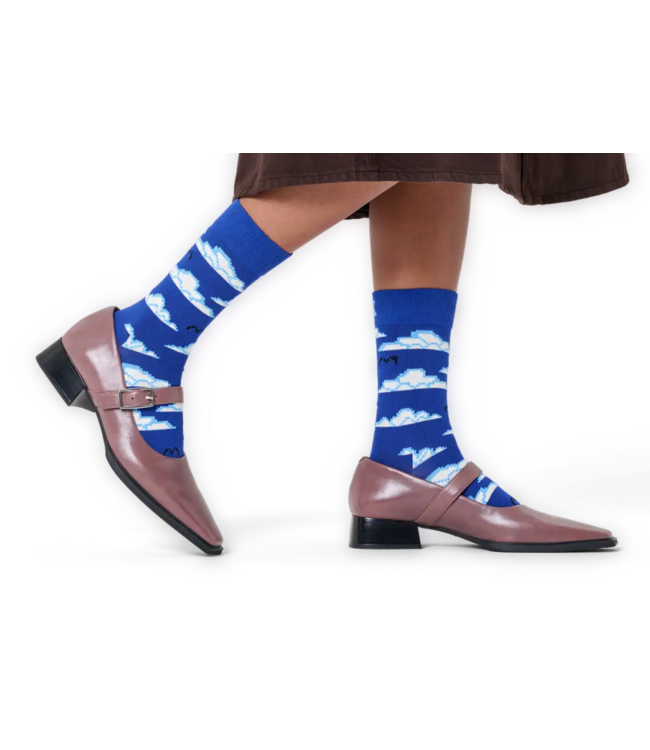 HAPPY SOCKS HAPPY SOCKS Pixelated Cloud Sock P003162