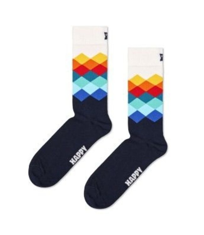 HAPPY SOCKS HAPPY SOCKS Faded Diamond Sock FAD01-6450