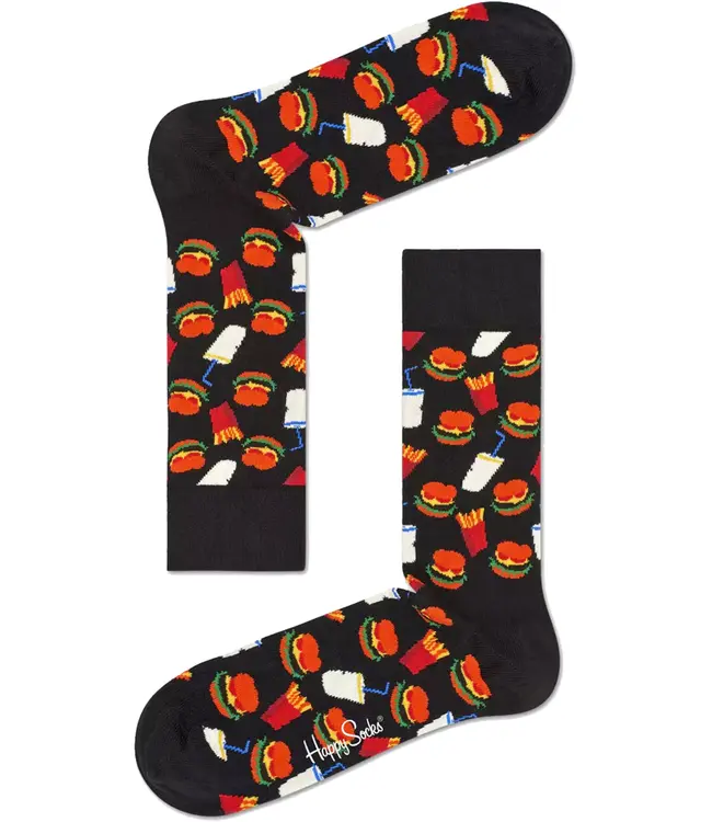 HAPPY SOCKS HAPPY SOCKS Hamburger Sock HAM01-9050