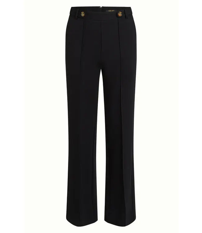 KING LOUIE King Louie 10013 Garbo Pintuck Pants Uni Rodeo 001 Black