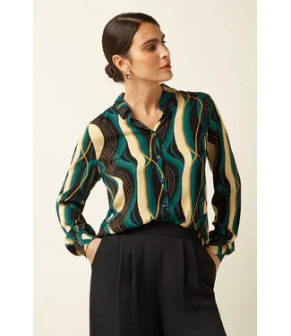 KING LOUIE King Louie 09978 Maisie Blouse Elysse 001 Black