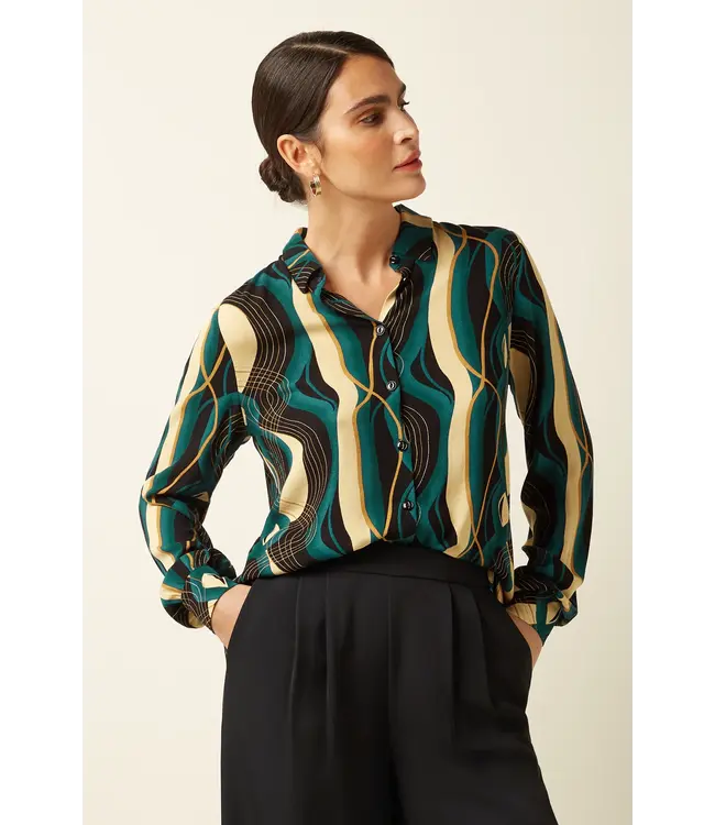 KING LOUIE King Louie 09978 Maisie Blouse Elysse 001 Black