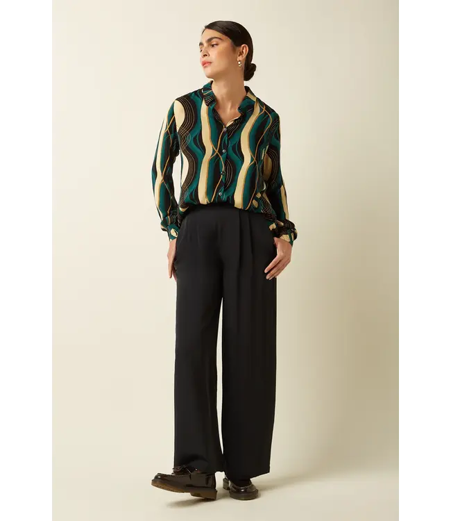 KING LOUIE King Louie 09978 Maisie Blouse Elysse 001 Black