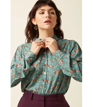 KING LOUIE King Louie 10027 Carina Blouse Revel 357 Silver Green