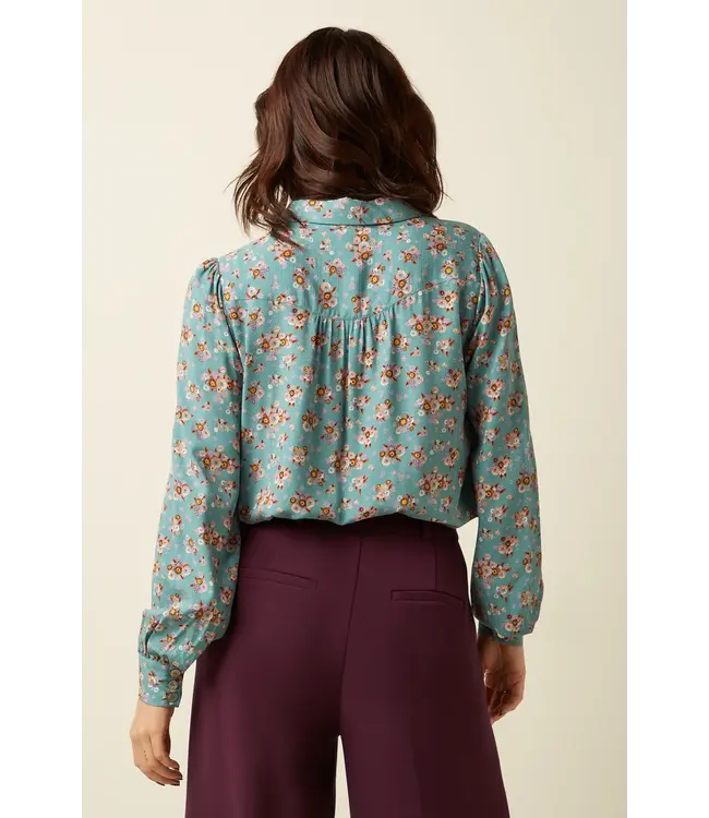 KING LOUIE King Louie 10027 Carina Blouse Revel 357 Silver Green