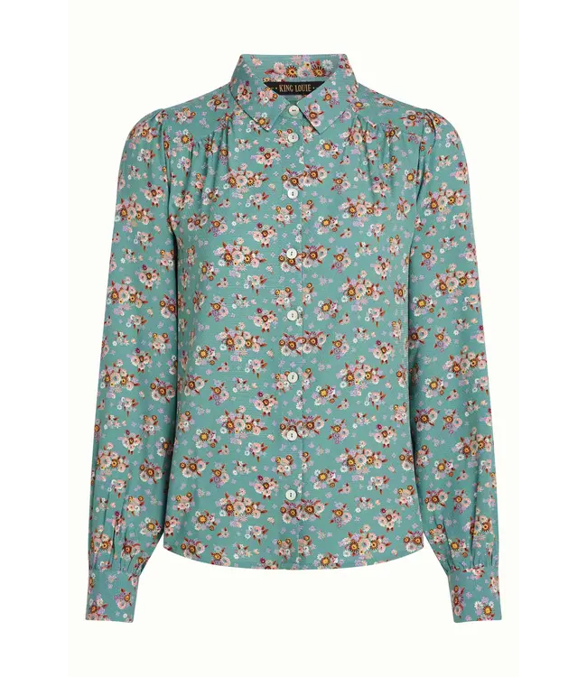 KING LOUIE King Louie 10027 Carina Blouse Revel 357 Silver Green
