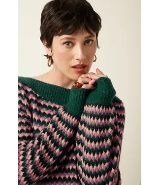 KING LOUIE King Louie Erin Top Flora 09823 Pine Green