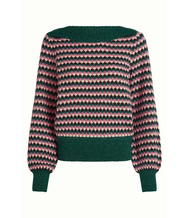 KING LOUIE King Louie Erin Top Flora 09823 Pine Green