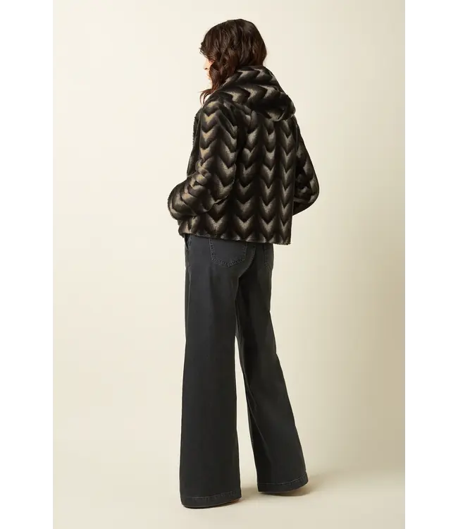 KING LOUIE King Louie 09922 Judy Coat Deco Fur Black