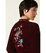 KING LOUIE King Louie 09094 Bessie Jacket Gamine Velvet Bordeaux Red