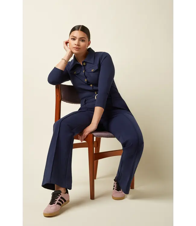 KING LOUIE King Louie 07484 Alexa Jumpsuit Uni Rodeo Evening Blue