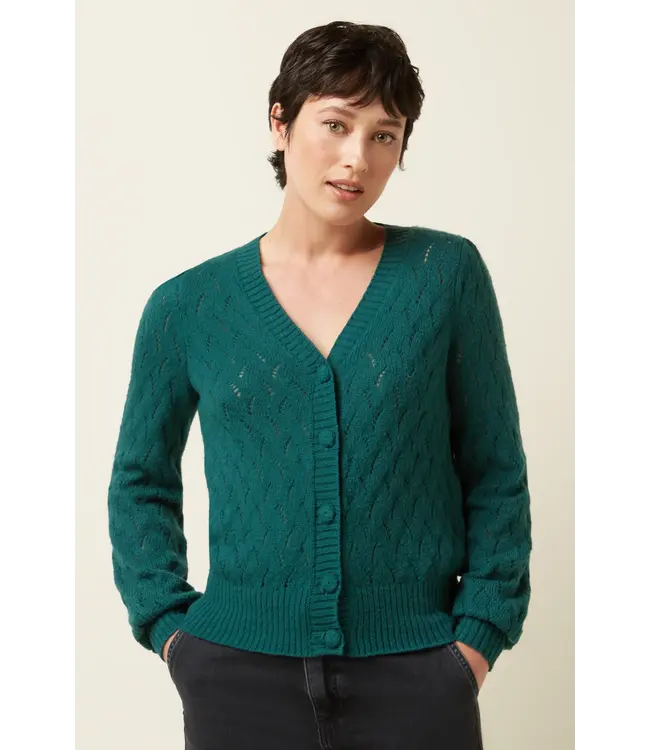KING LOUIE King Louie 09052 Cardi V Farfalle Spruced Green