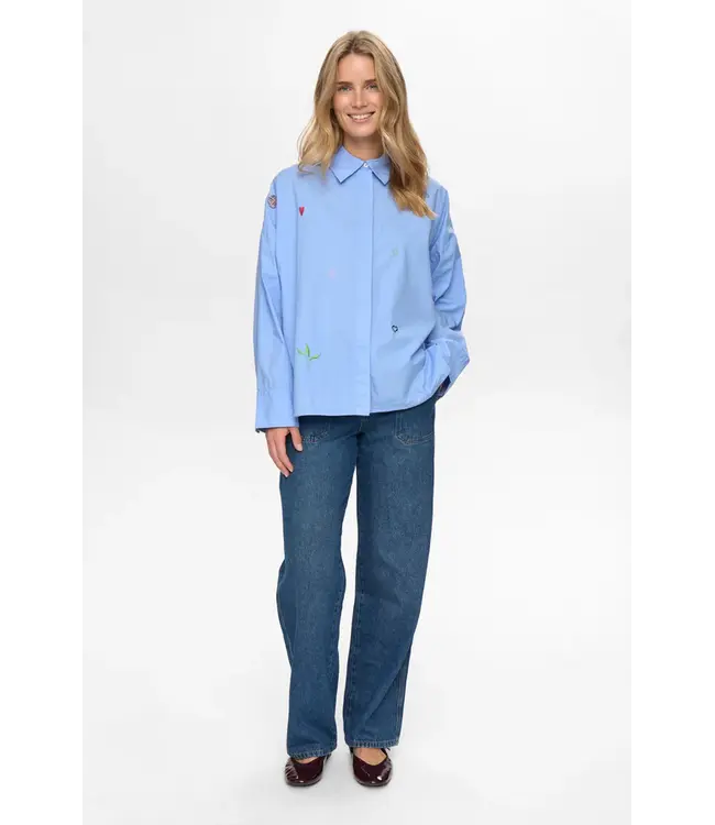 Nümph Nümph Nujuna Shirt 706270 Hydrangea