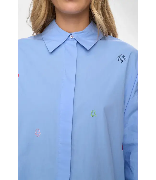 Nümph Nümph Nujuna Shirt 706270 Hydrangea