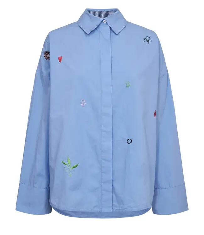 Nümph Nümph Nujuna Shirt 706270 Hydrangea