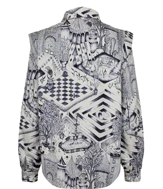 Nümph NUMPH  nugardenia shirt 706259 cloud dancer