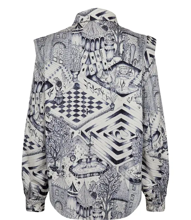 Nümph NUMPH  nugardenia shirt 706259 cloud dancer