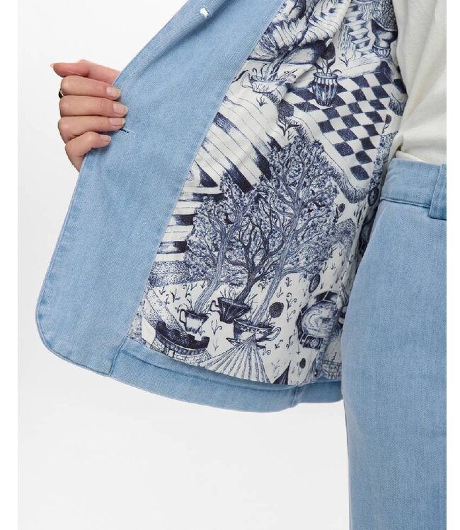 Nümph NUMPH Nualetta Blazer 705807 light blue denim