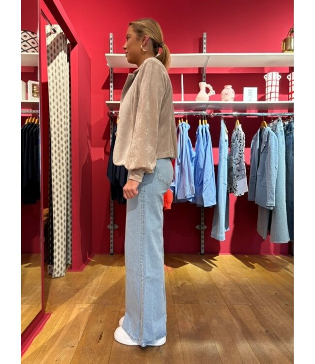 HELENA HART Helena Hart 7640 Blazer Lora Velour Sand