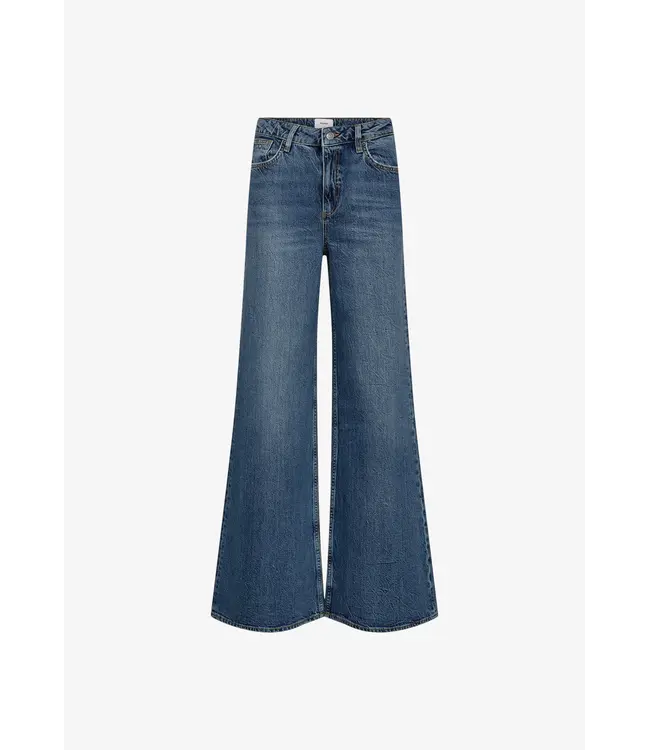 Nümph NUMPH Nupisa HR Wide Jeans 706673 medium blue denim