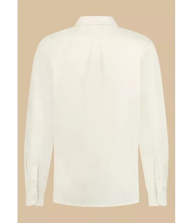 CIRCLE OF TRUST Circle of Trust HS25_40_9999 Jared LS Shirt Bone White