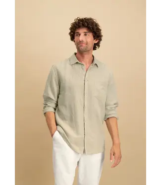 CIRCLE OF TRUST Circle of Trust Jared LS Shirt HS25-40-6911 Coastal Beige