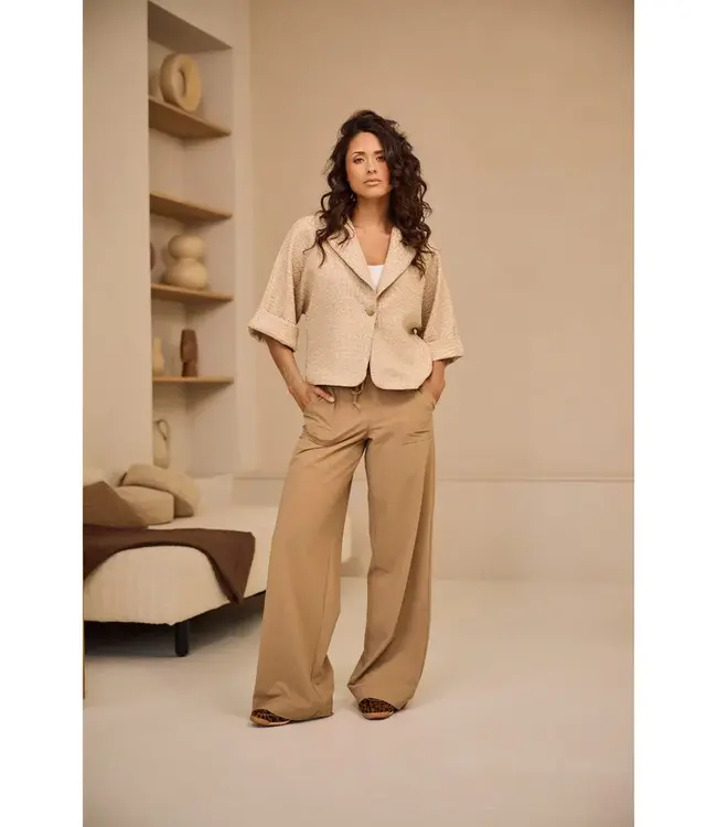 HELENA HART Helena Hart Blazer Pien Croco 7733 Sand