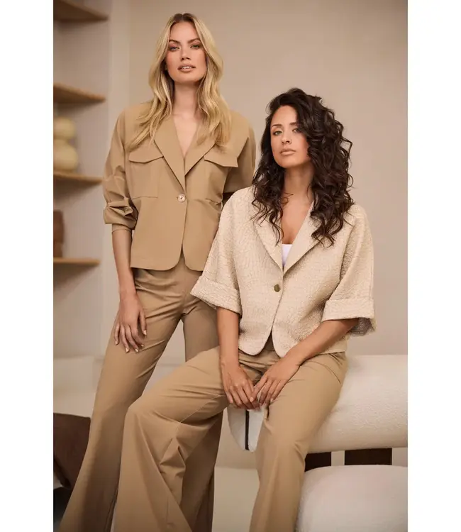 HELENA HART Helena Hart Blazer Pien Croco 7733 Sand