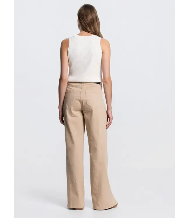 JANSEN AMSTERDAM Jansen Amsterdam Moise SS26 Top 000097 Cream