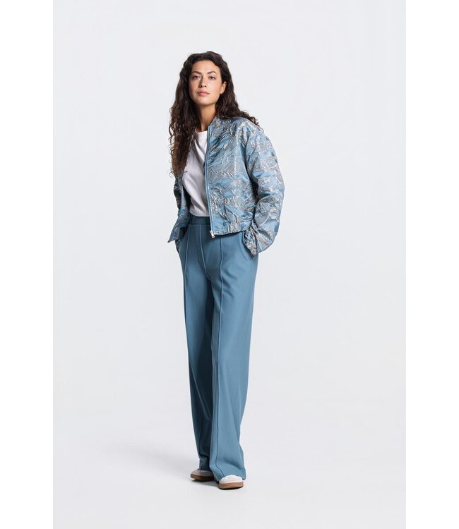 JANSEN AMSTERDAM Jansen Amsterdam Aleid SS26 Broek 000750 Aquamarijn