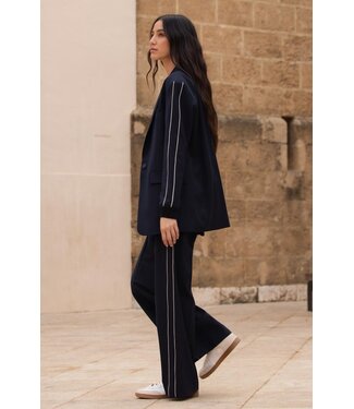 JANSEN AMSTERDAM Jansen Amsterdam Olivia SS26 Broek 000780 Dark Blue