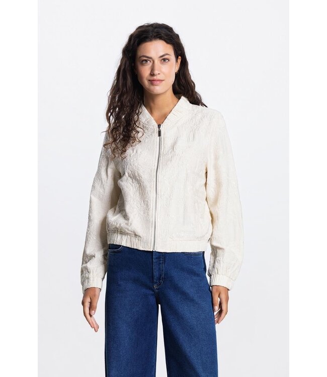 JANSEN AMSTERDAM Jansen Amsterdam Shanti SS26 Jasje 000097 Cream