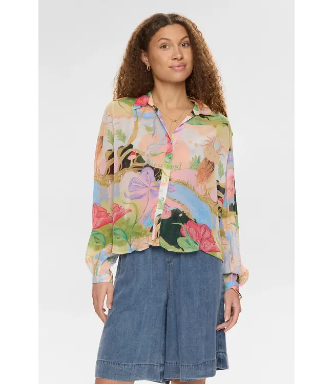 Nümph Nümph Nushailyn Shirt 706540 Airy Blue