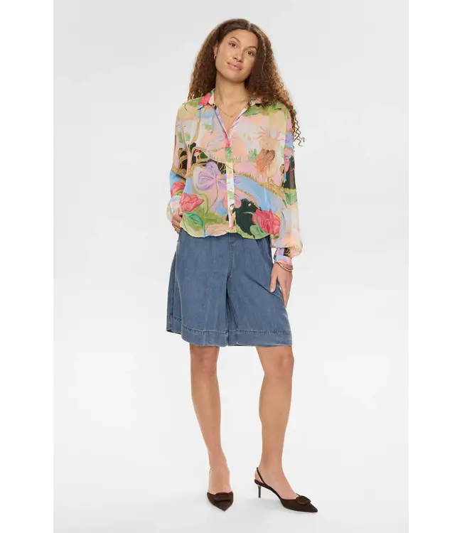 Nümph Nümph Nushailyn Shirt 706540 Airy Blue