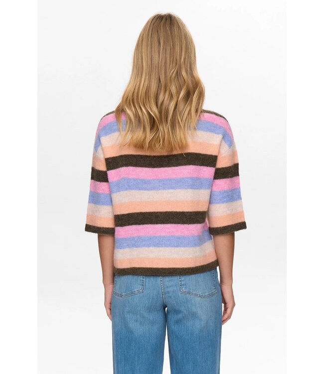 Nümph Nümph Nuriette Stripy SS Pullover 706422 Sea Turtle