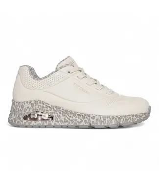 SKECHERS Skechers uno safari time 155412/WHLD white leopard