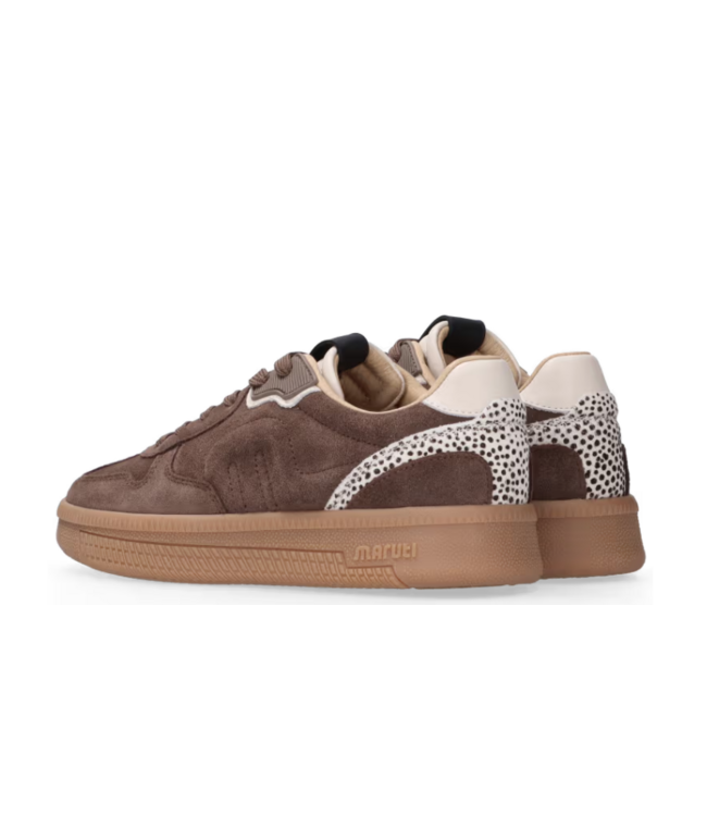MARUTI Maruti Yale Suede Brown 66.1844.03 Almond Pixel Offwhite