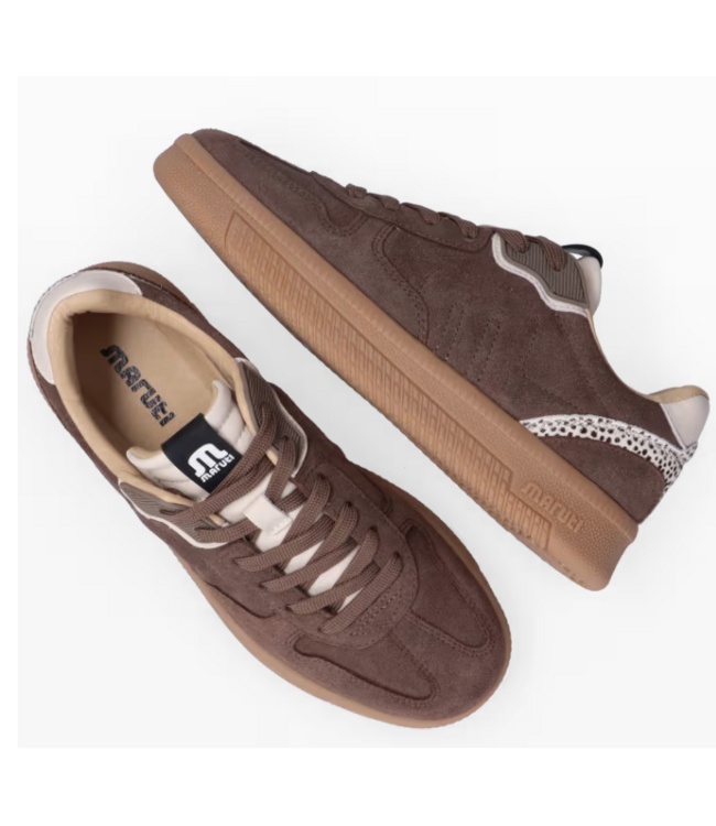 MARUTI Maruti Yale Suede Brown 66.1844.03 Almond Pixel Offwhite