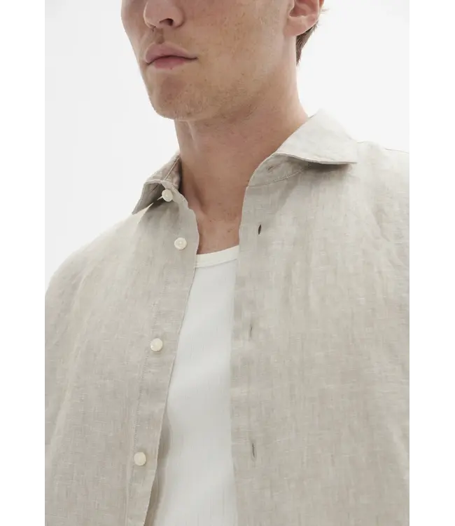 MATINIQUE Matinique MAmarc Short Overhemd 30205841 Plaza Taupe