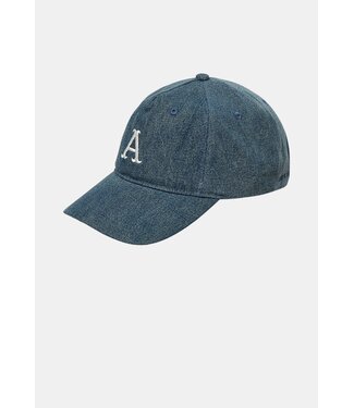 ANERKJENDT Anerkjendt Akemil denim cap 902386 medium blue denim