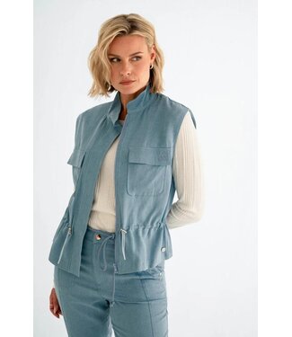 MAICAZZ Zizo Steff Gilet SP26.STEFF.515 Jeans Blue