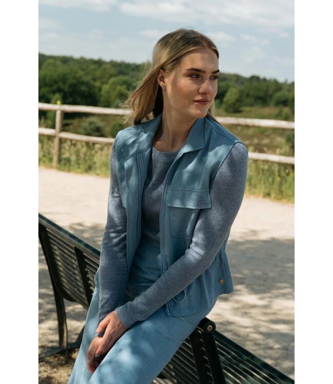 MAICAZZ Zizo Steff Gilet SP26.STEFF.515 Jeans Blue