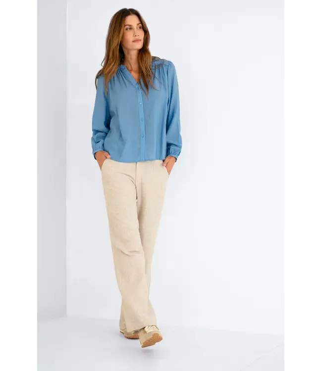 MAICAZZ Maicazz Sarah Blouse SP26.20.511 Blue