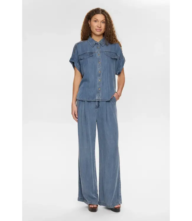 Nümph Nümph 706459 Nuelida Pants Snow Washed Denim