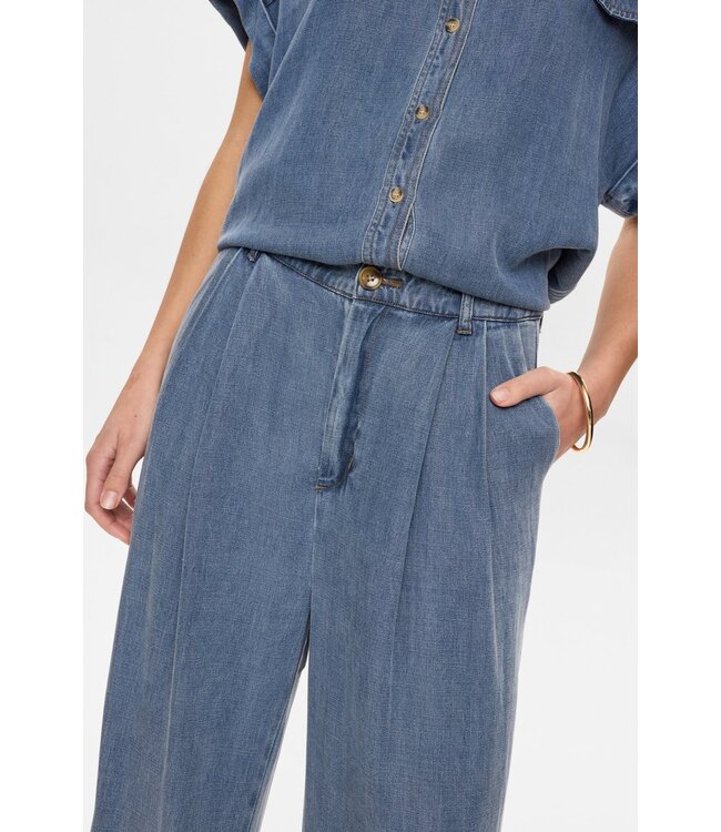 Nümph Nümph 706459 Nuelida Pants Snow Washed Denim