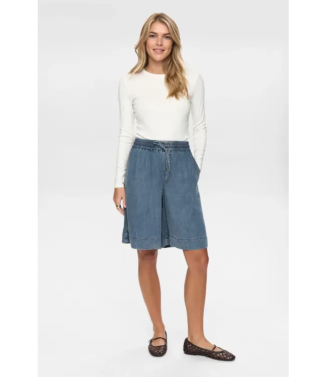 Nümph Nümph 706460 Nuelida Shorts Snow Washed Denim