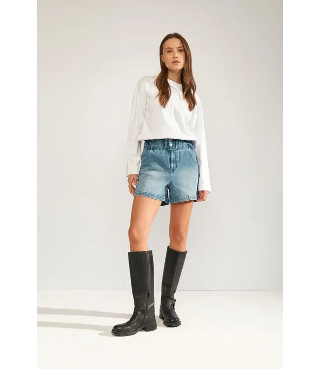 Nümph Nümph 705388 Nululu Denim Shorts Light Blue