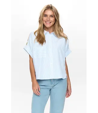 Nümph Numph Nuashley Shirt 3054 Art Blue