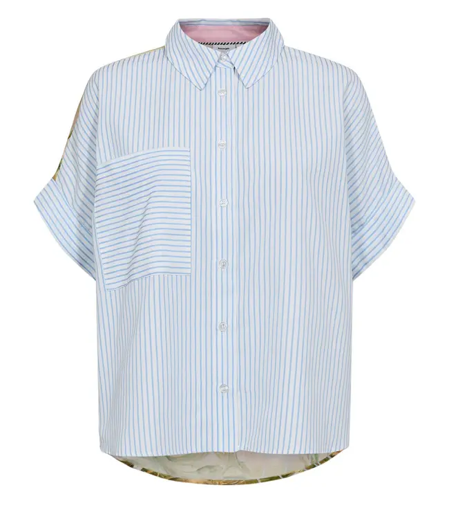 Nümph Numph Nuashley Shirt 3054 Art Blue