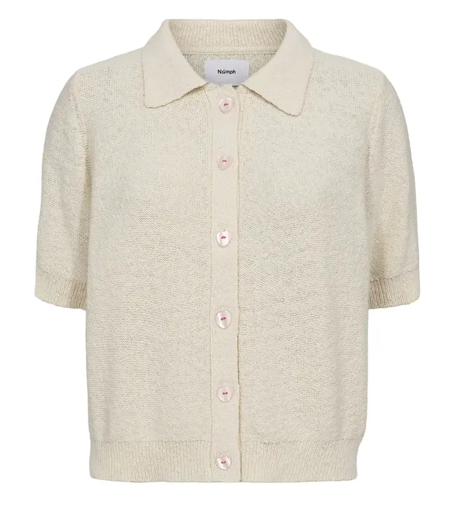 Nümph Numph Nuzola Cardigan 9001 Cloud Dancer